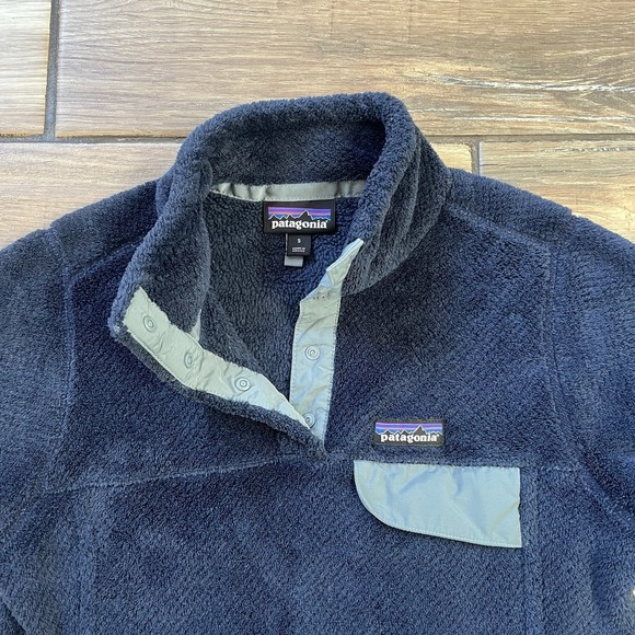 Patagonia Womens Snap-T Fleece Pullover Size Small Blue - Picture 6 of 11
